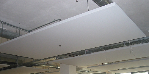 Deckensegel Universal 500x250